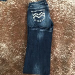 Rock and Roll boot cut jeans
